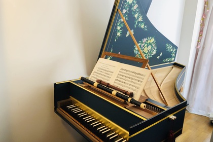 川崎の音楽教室では、トラヴェルソをチェンバロ伴奏で習えます